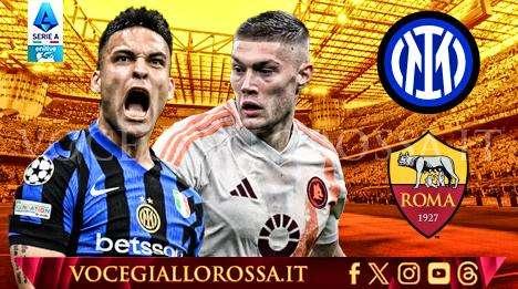 Inter-Roma - La copertina del match. GRAFICA!