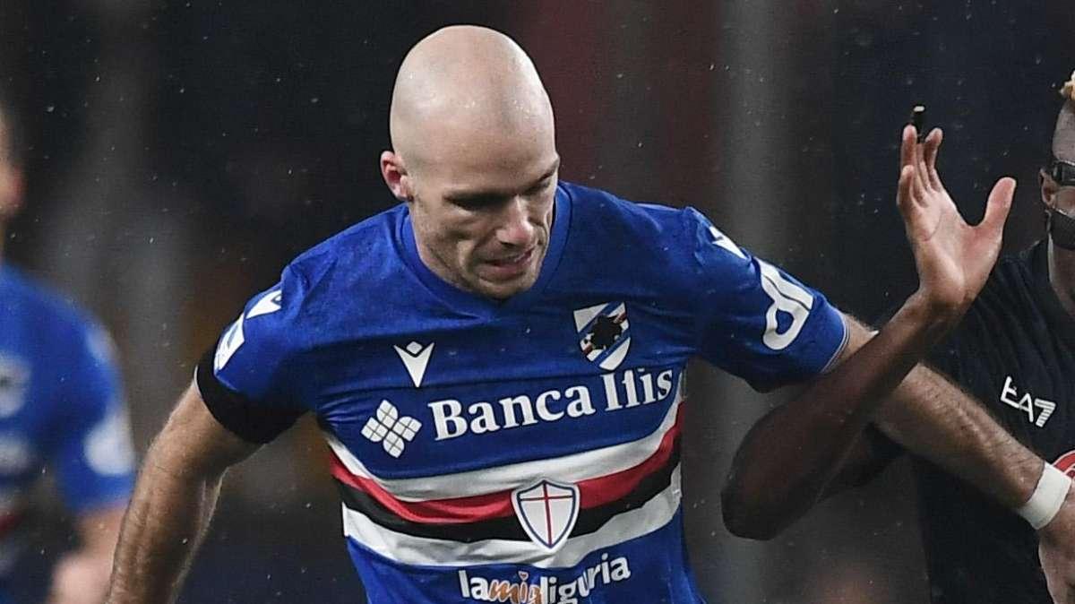 Sampdoria, Nuytinck squalificato per la gara contro la Roma