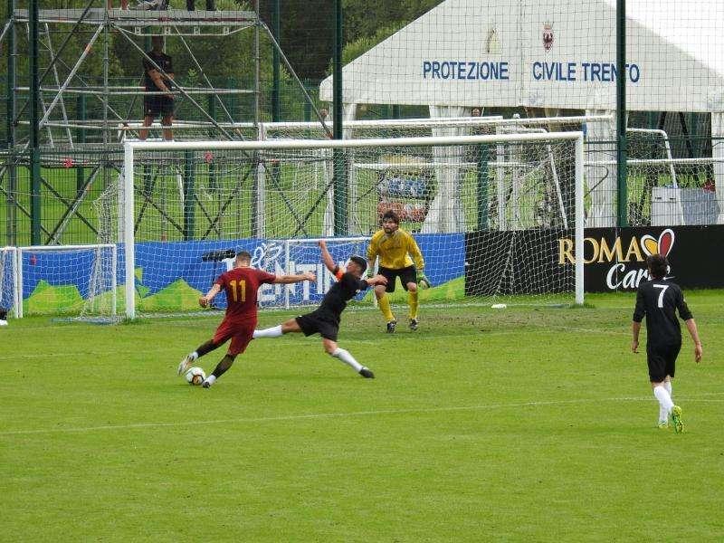 Pinzolo-Roma, il gol di Marco Tumminello. FOTO!