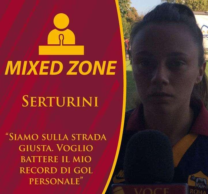 Roma Femminile, Serturini: "Siamo sulla strada giusta. Voglio arrivare a quota 15 gol". FOTO! VIDEO!