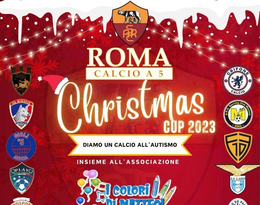 Roma Calcio a 5, il programma del torneo benefico della "Christmas Cup"
