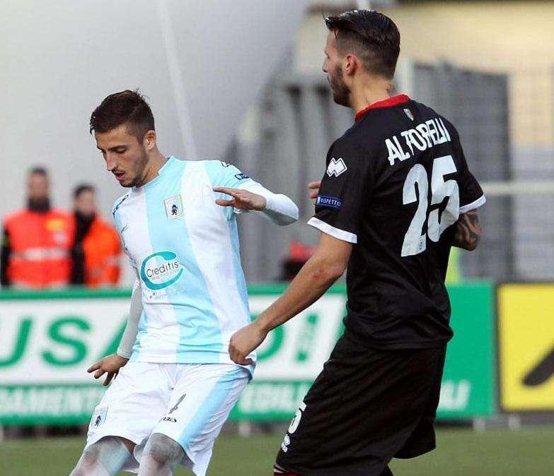 Virtus Entella, Belli: "Abbiamo messo in difficoltà la Roma creando qualche occasione"
