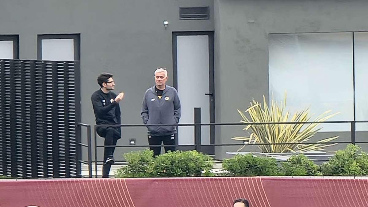 VG - Presente Mourinho per assistere al match tra Roma Primavera-Cagliari. FOTO!