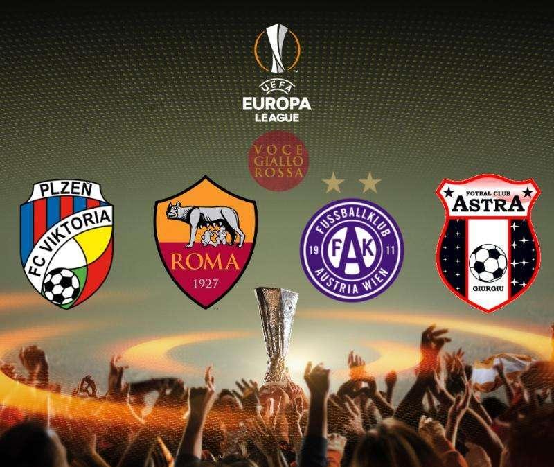 MONTECARLO - Roma nel Gruppo E con il Viktoria Plzeň, Austria Vienna e Astra Giurgiu.  Presente Baldissoni 