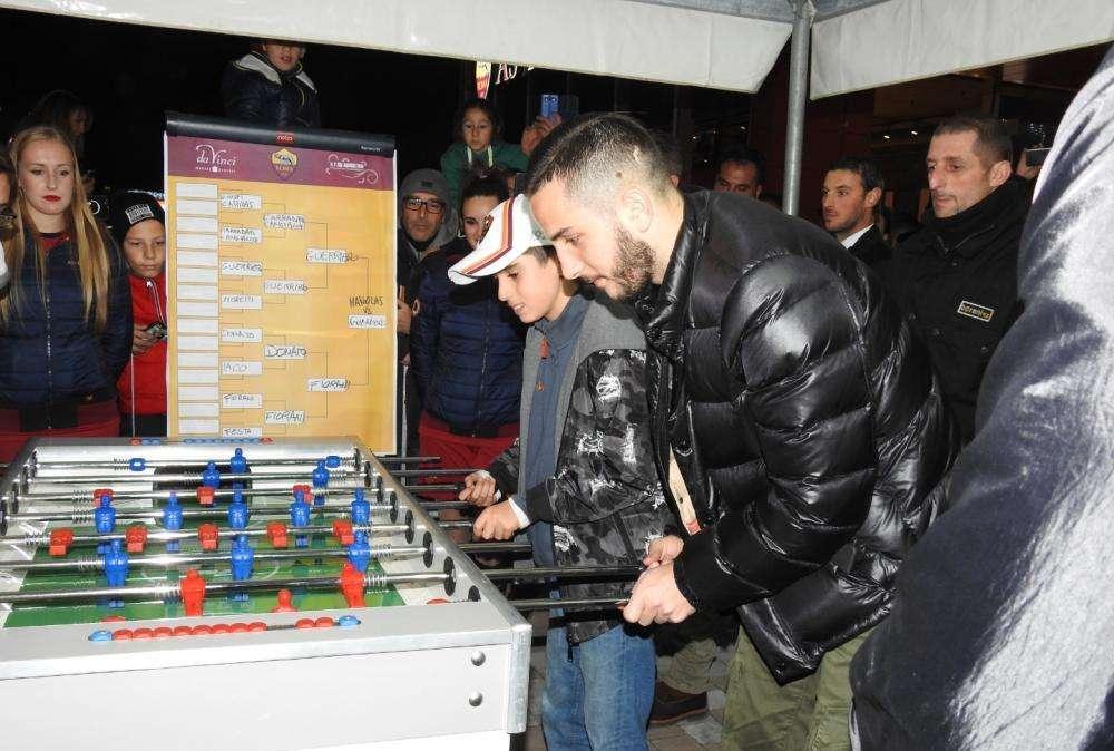 MARKET DA VINCI - Inaugurazione del Roma Store, presente Manolas. FOTO! VIDEO!