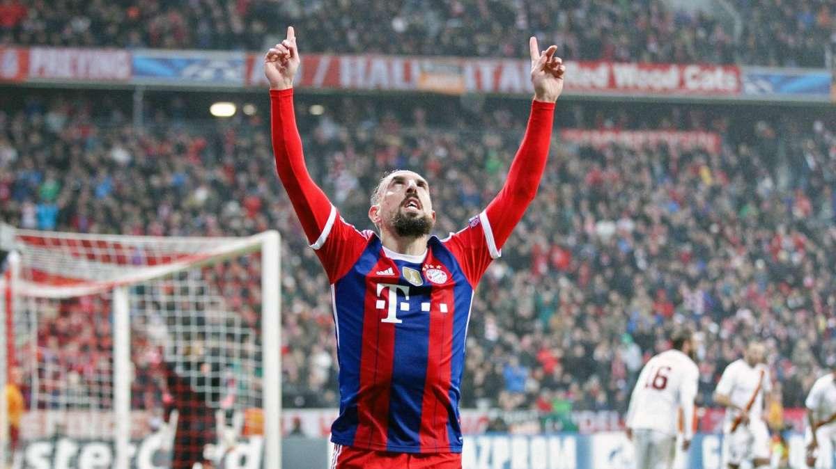 Ribery e Gotze stendono ancora la Roma, il Bayern vince 2-0