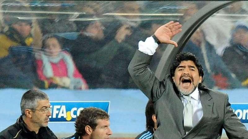 Maradona, quanta scaramanzia!
