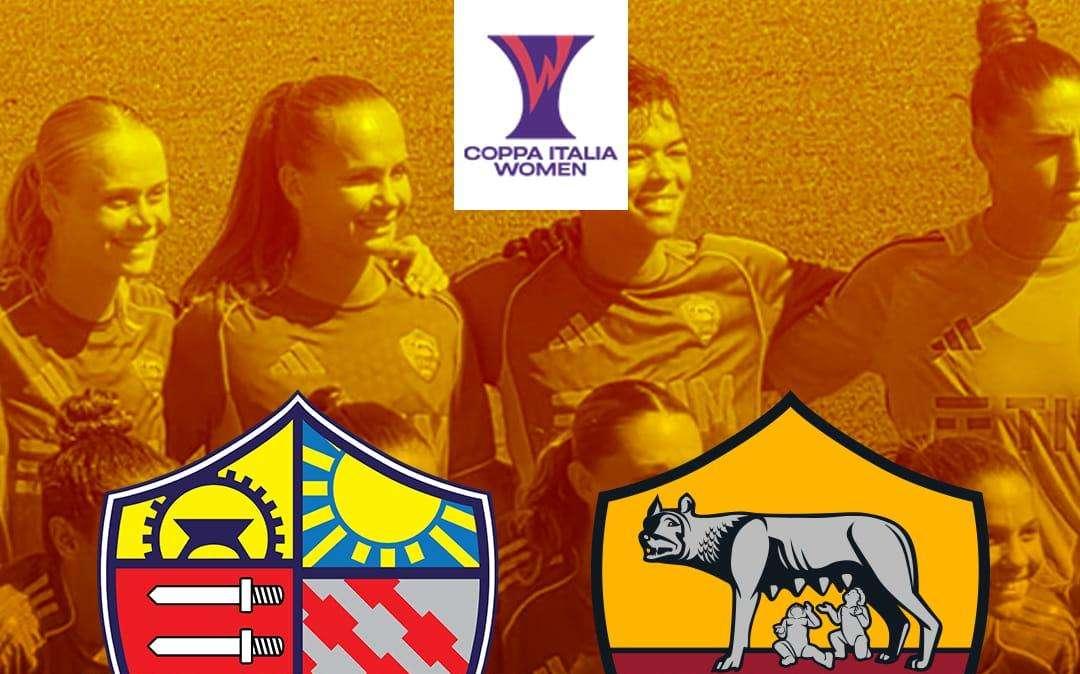 Coppa Italia Femminile - Lumezzane-Roma 1-4 - Le giallorosse vincono e passano il turno