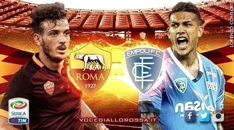 Roma-Empoli, la copertina