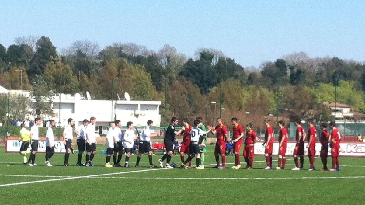 GIOVANISSIMI NAZIONALI - Girone F - recupero 19a Giornata - AS Roma vs US Latina Calcio 4-0 (7' Di Livio, 24' Bordi, 29' Calì, 70+2' rig. Trani) FOTO!
