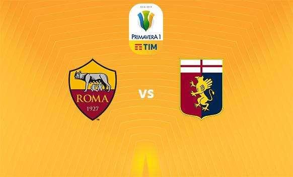 PRIMAVERA 1 TIM - AS Roma vs Genoa CFC 4-2