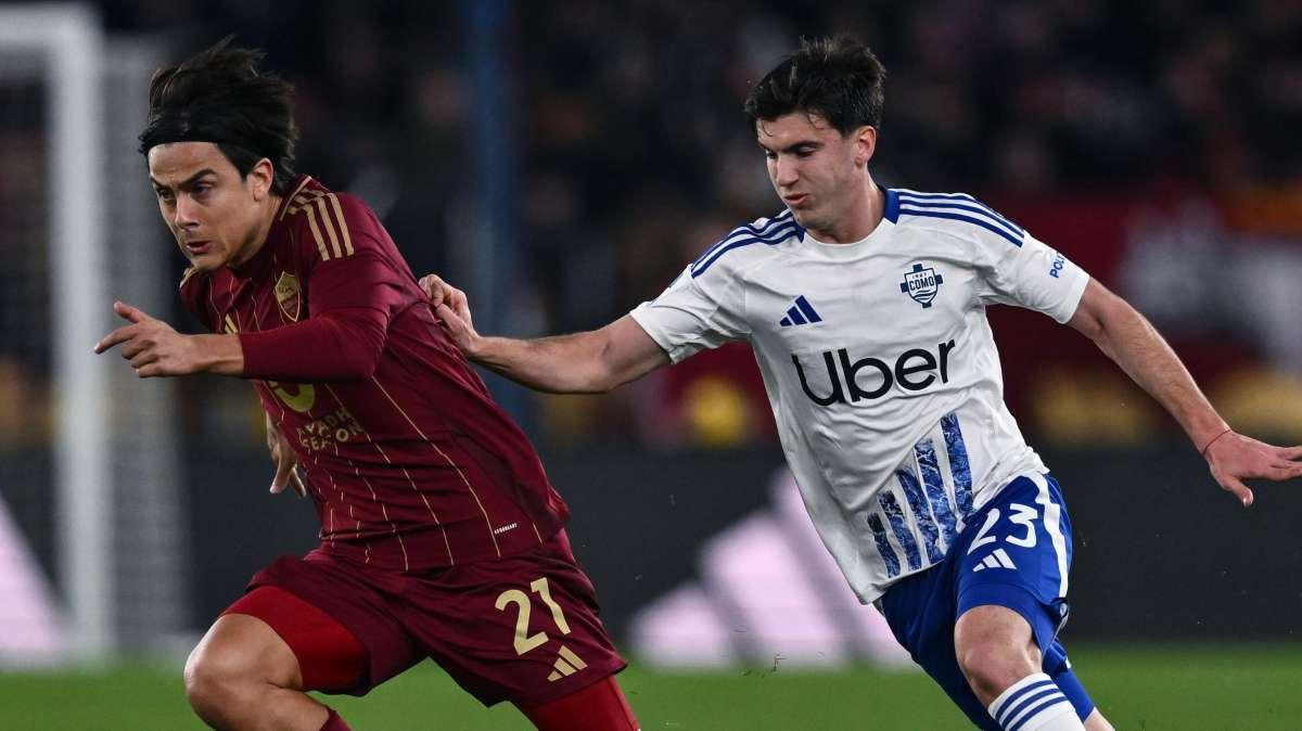 Roma-Como 2-1 - I giallorossi vincono all'Olimpico contro i comaschi grazie ai gol di Saelemakers e di Dovbyk