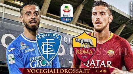 Empoli-Roma - La copertina. GRAFICA! 