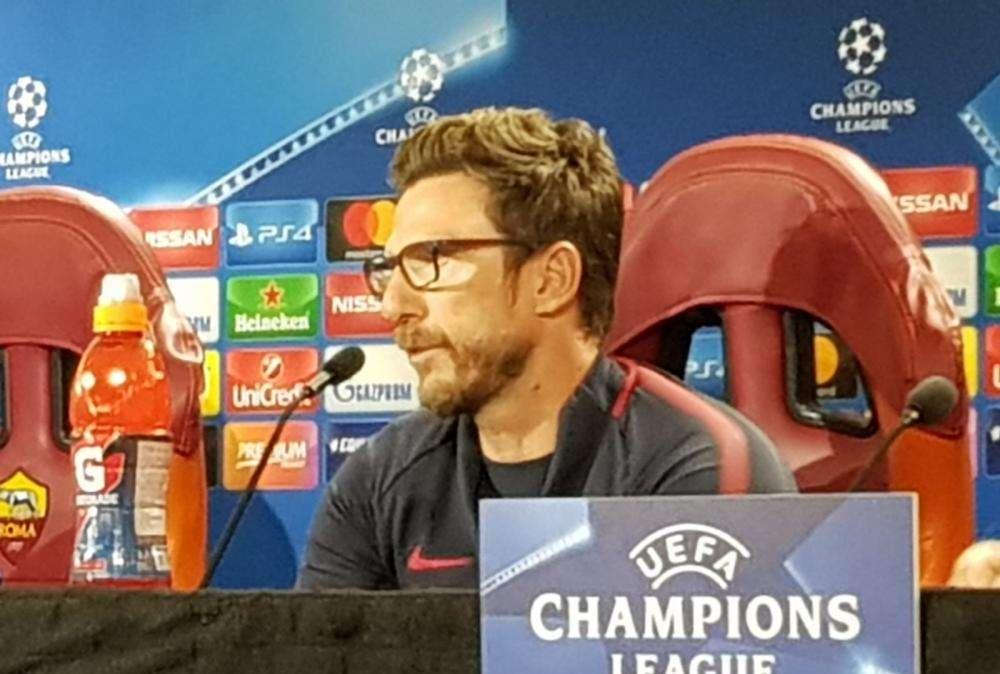 Di Francesco in conferenza stampa sabato alle 13:15