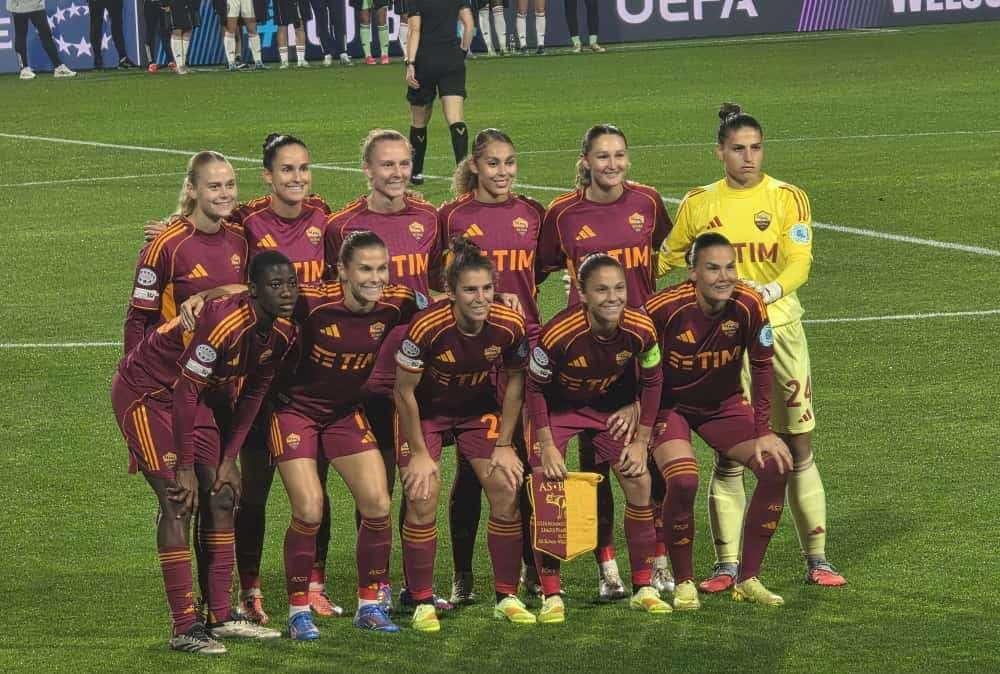 Roma Femminile, le convocate di Rossettini per la sfida contro la Juventus