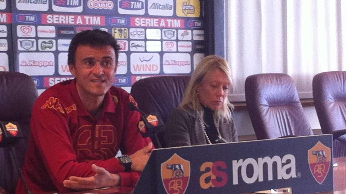 Luis Enrique: "Se Osvaldo è pronto? Credo di sì. All'andata fortunati col Siena. I problemi a centrocampo? Non cambio nulla" AUDIO!