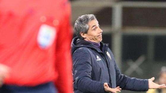 Fiorentina, Sousa: "Speriamo non ci siano contraccolpi dopo la sconfitta con la Roma"