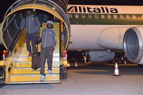 Twitter AS Roma: "Squadra arrivata a Verona". FOTO!