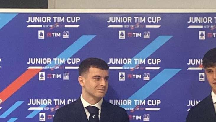 Primavera, Chesti presente a un evento della Junior Tim Cup: "Sogno di arrivare in Serie A e di giocare all'Olimpico". FOTO!
