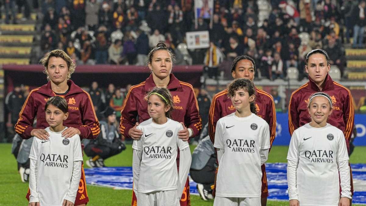 Women's Champions League - Le pagelle di Roma-PSG 1-3