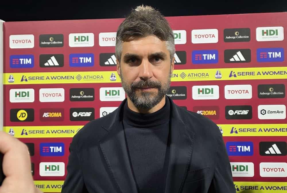Roma Femminile, Rossettini: "È stata una partita dura, però la squadra ha fatto una prestazione importante". VIDEO!