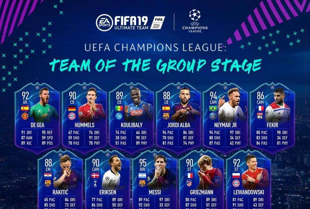 FIFA Ultimate Team, Dzeko nella squadra della fase a gironi di Champions League