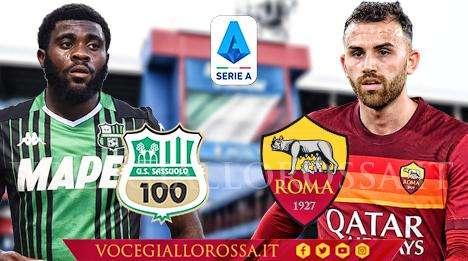 Sassuolo-Roma - La copertina del match. GRAFICA!