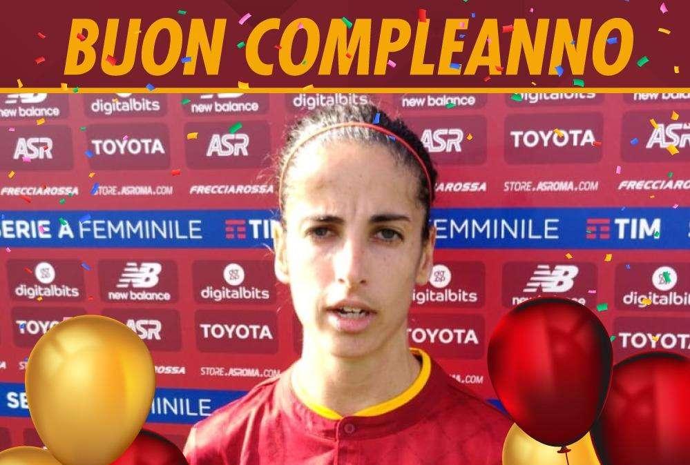 Garanzia e affidabilità nel centrocampo di Spugna: tanti auguri Claudia. GRAFICA!