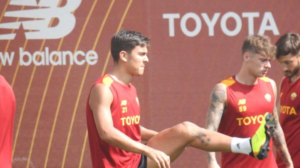 TRIGORIA - Squadra in ritiro al Centro Sportivo, ci sono anche gli squalificati Dybala e Pellegrini