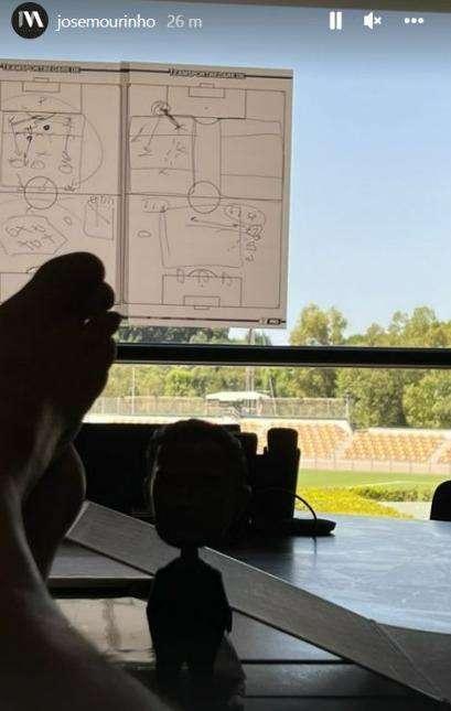 Mourinho subito a lavoro sulla difesa a tre. FOTO!