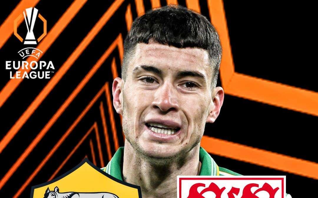 Roma-Stoccarda. La copertina del match. GRAFICA!