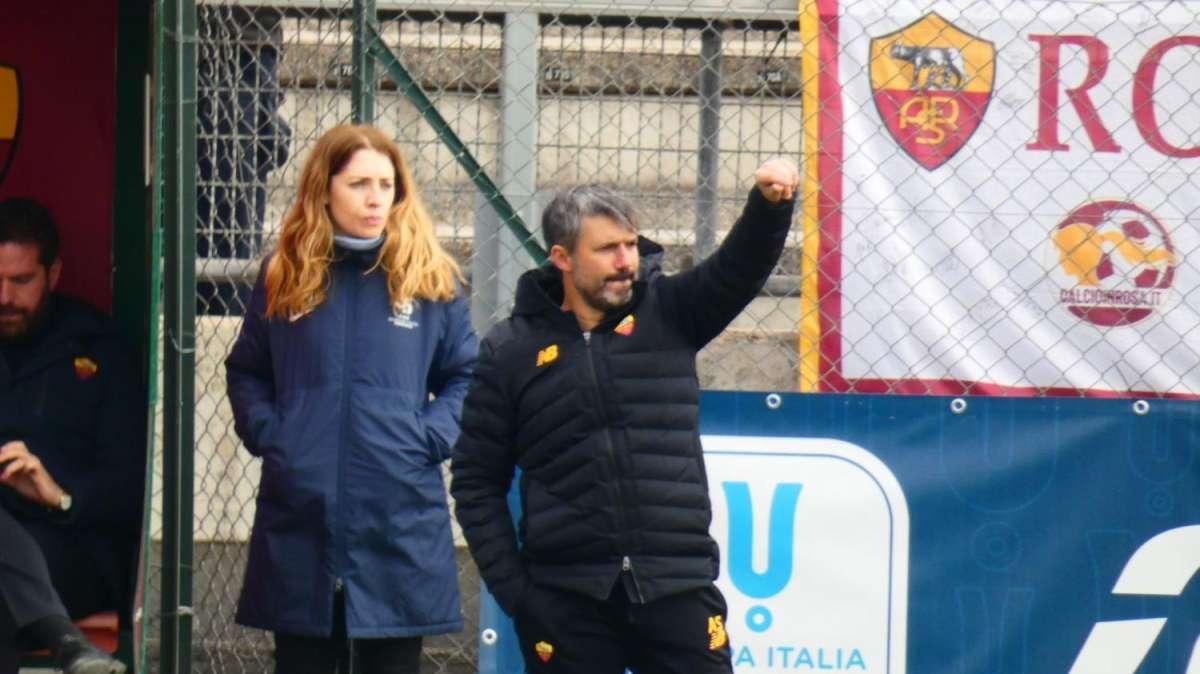 Roma Femminile, Spugna: "Non è la prima volta che vinciamo una partita così con questa sofferenza e meritando. Abbiamo voluto questo successo fino alla fine"