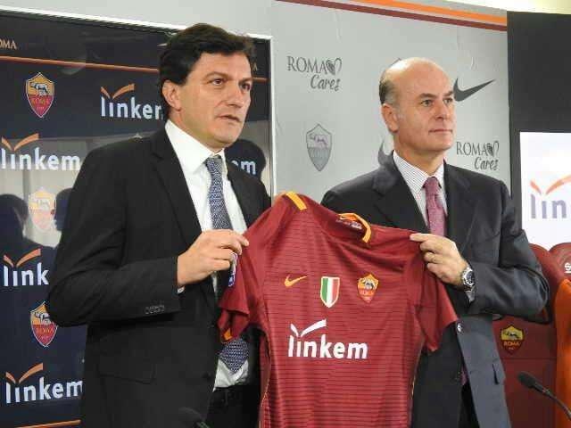 COMUNICATO AS ROMA - Rinnovato l'accordo con Linkem. Gandini: "Vogliamo crescere insieme"