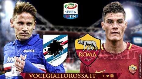 Sampdoria-Roma - La copertina