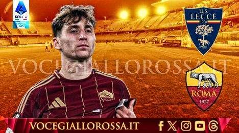 Lecce-Roma 0-1 - Dovbyk regala i tre punti al Via Del Mare 