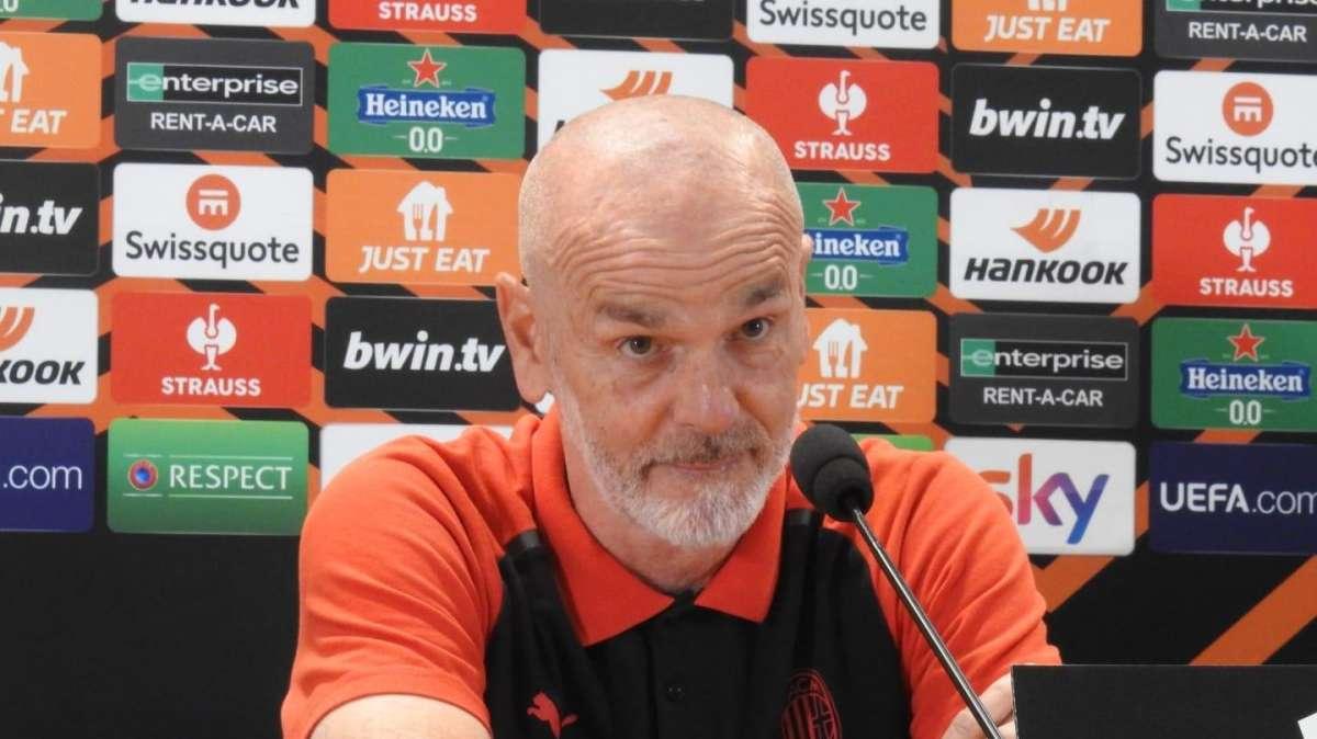 OLIMPICO - Milan, Pioli: "L'ultima spiaggia? Ho letto, De Rossi ha ragione. Ma noi in Champions ci saremo il prossimo anno". FOTO!