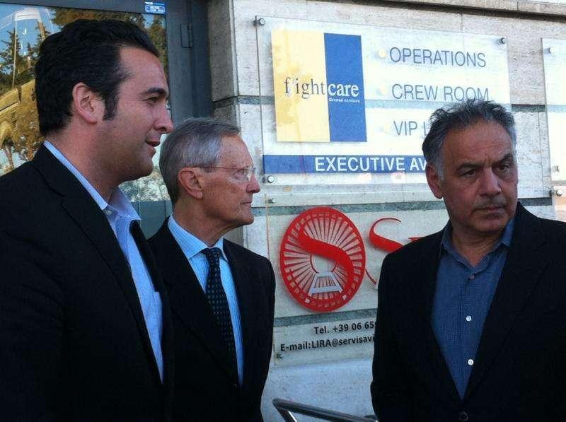 Ieri Pallotta a cena con i dirigenti