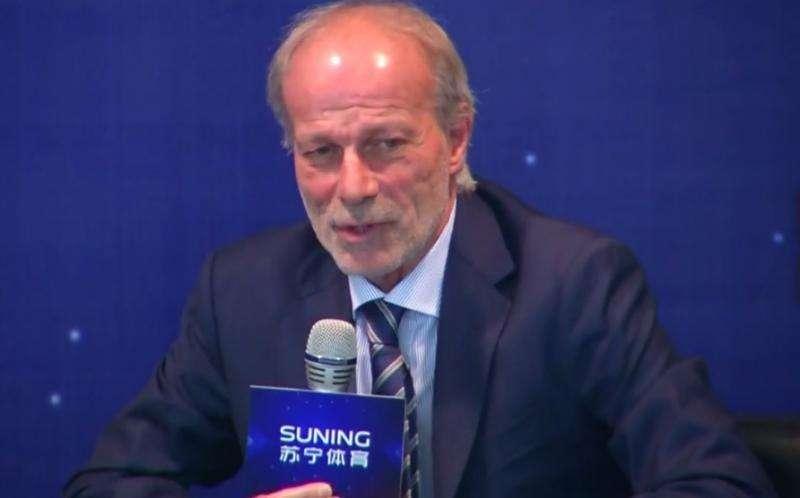 Sabatini: "Non deve esserci distinzione tra Jiangsu e Inter"