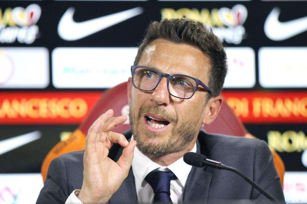 TRIGORIA - Di Francesco: "Pellegrini out e Ünder in forse. Ancora devo decidere tra Dzeko e Schick"