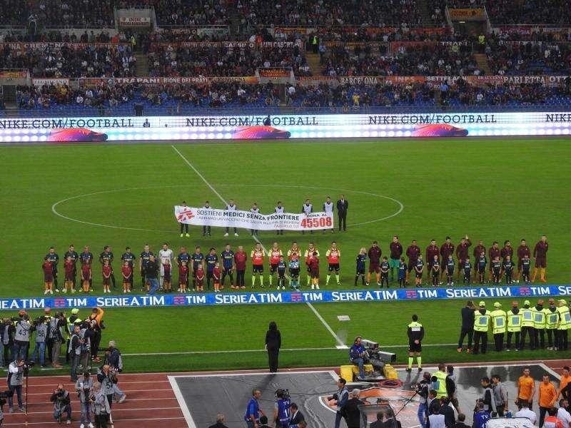 Roma-Inter 2-1 - Partita vibrante, decidono Dzeko, Banega e Manolas. FOTO!