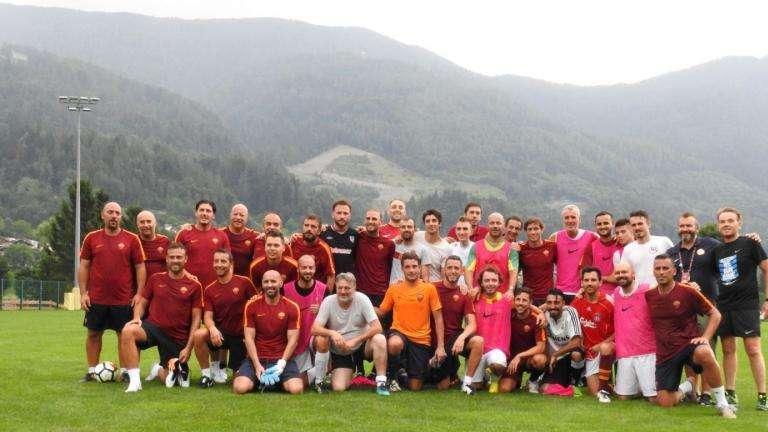 PINZOLO - Partita Staff AS Roma-Stampa: Monchi in porta. FOTO! VIDEO!