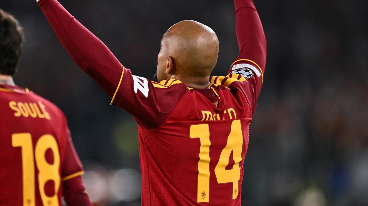 Malen, l'arma in più della Roma in Champions League