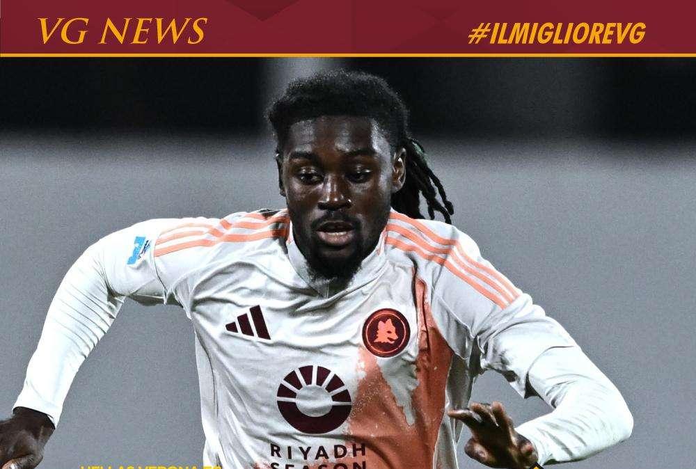 #IlMiglioreVG - Koné è il man of the match di Hellas Verona-Roma 3-2. GRAFICA!