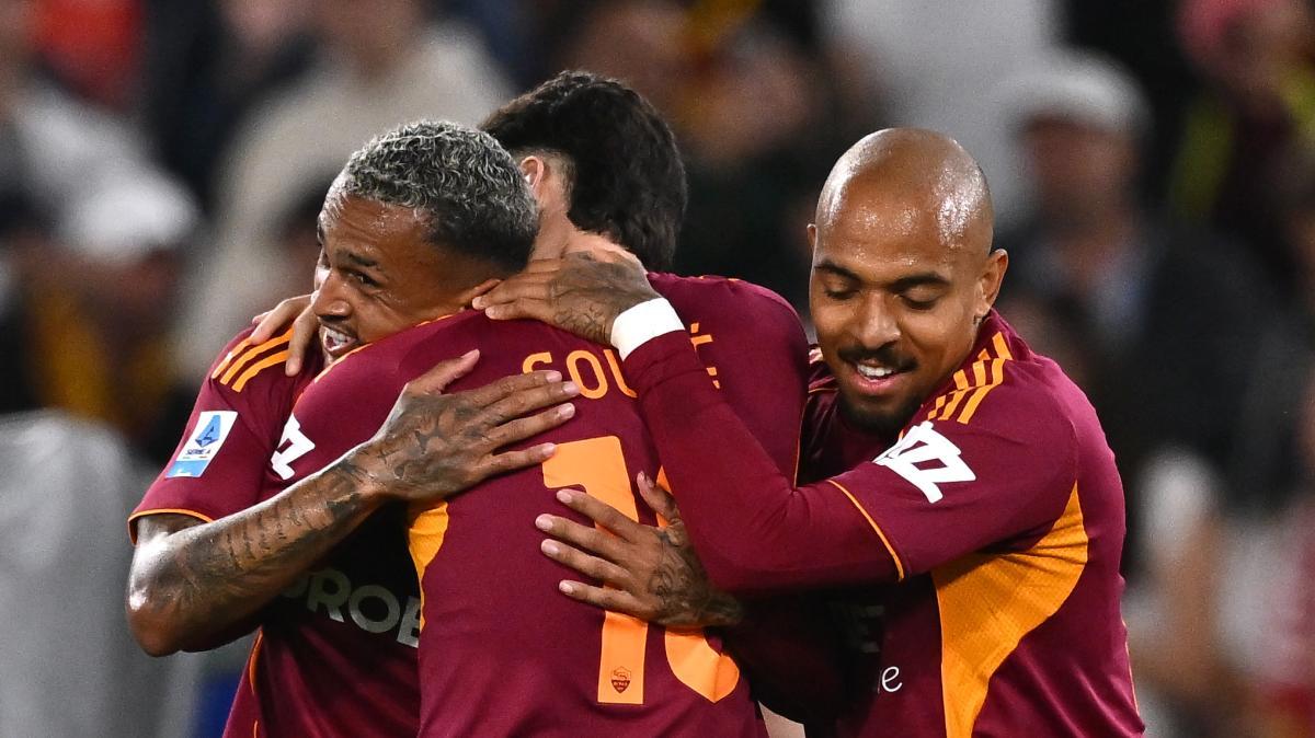 Roma-Fiorentina 4-0 - I giallorossi dominano e si portano a -1 dal quarto posto