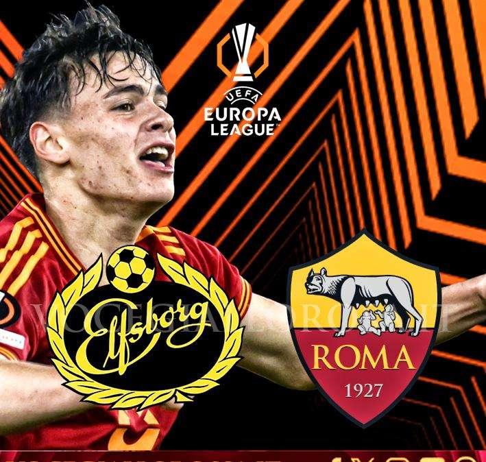 Elfsborg-Roma - La copertina del match. GRAFICA!