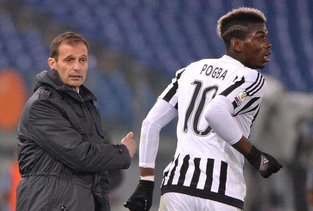 Juventus, Allegri: "Pogba ancora fermo, forse torna tra 20 giorni"