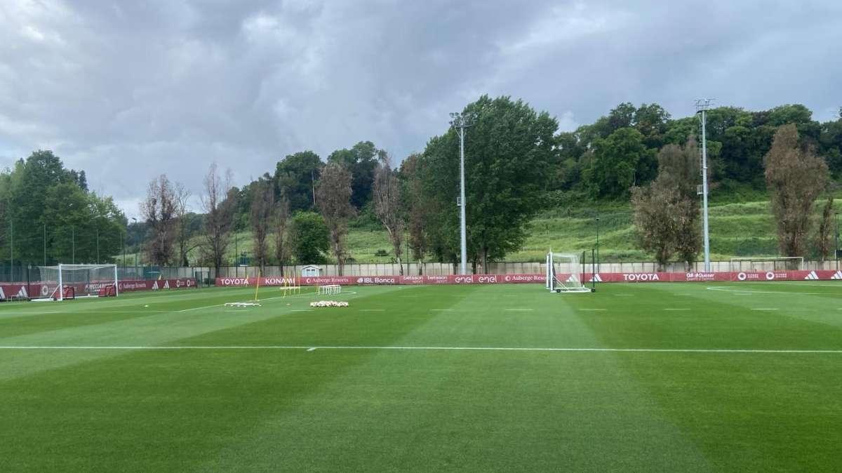 TRIGORIA - Allenamento in palestra e in campo per gli uomini di De Rossi, poi in campo. VIDEO!