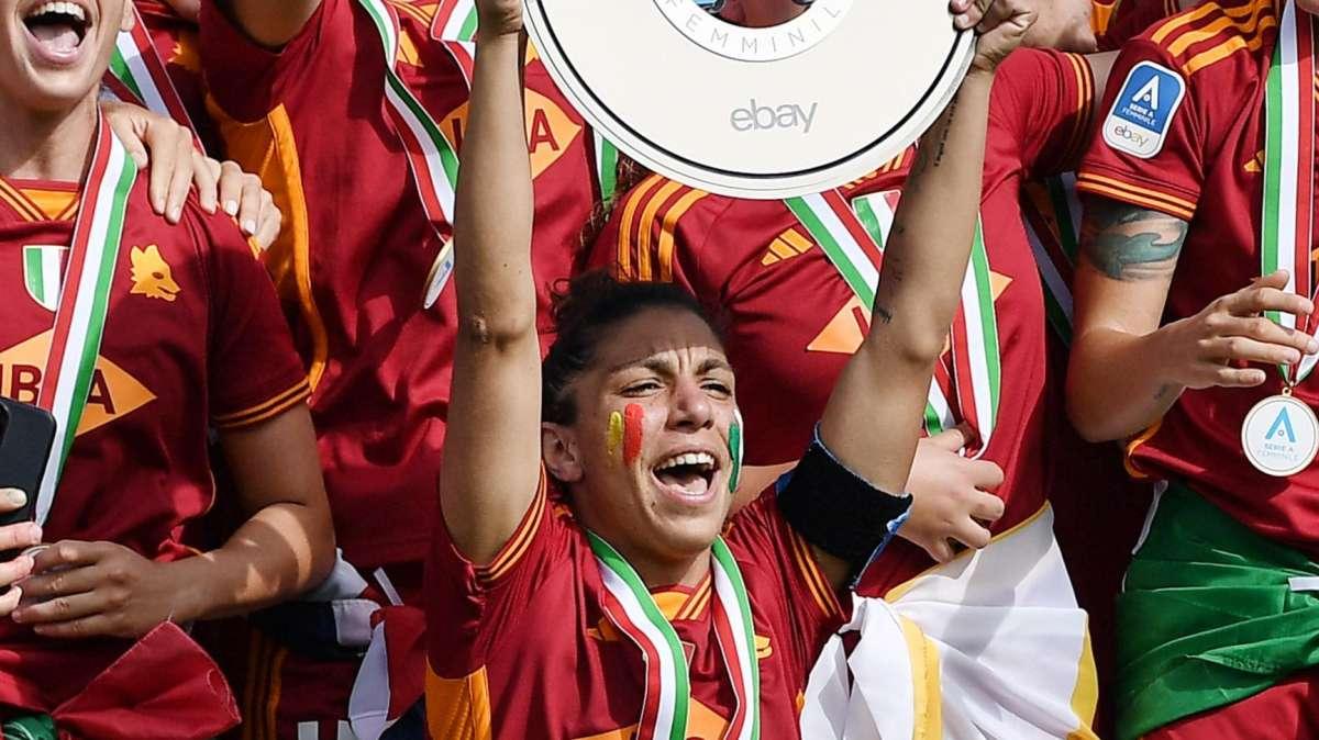 Roma Femminile, Bartoli: "Questo scudetto ha un sapore diverso"