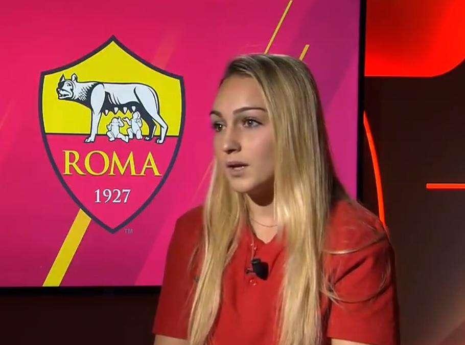 Roma Femminile, Greggi: "Entrare nella Roma è stato gratificante, il primo gol è stato emozionante"