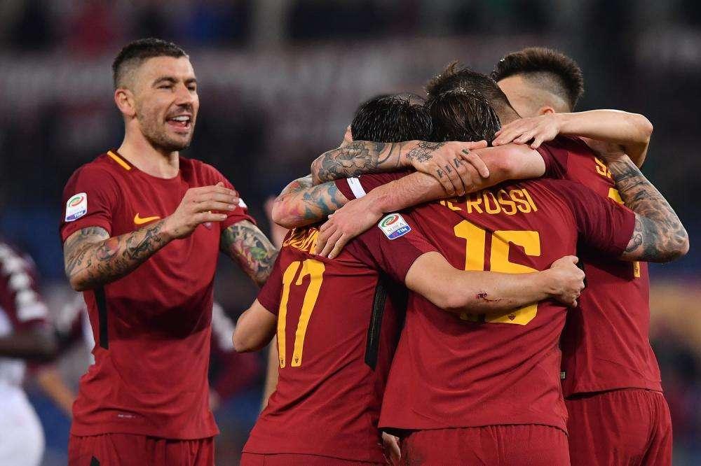 Roma-Torino 3-0 - Manolas, De Rossi e Pellegrini regalano i 3 punti a Di Francesco